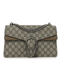 Gucci GG Supreme Monogram Small Dionysus Shoulder Bag Taupe