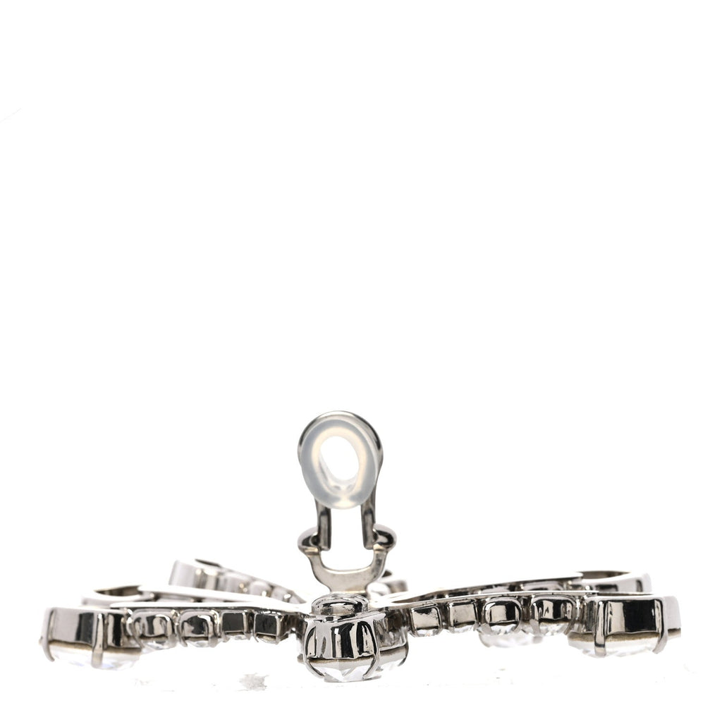 Gucci Crystal Single Earring Silver