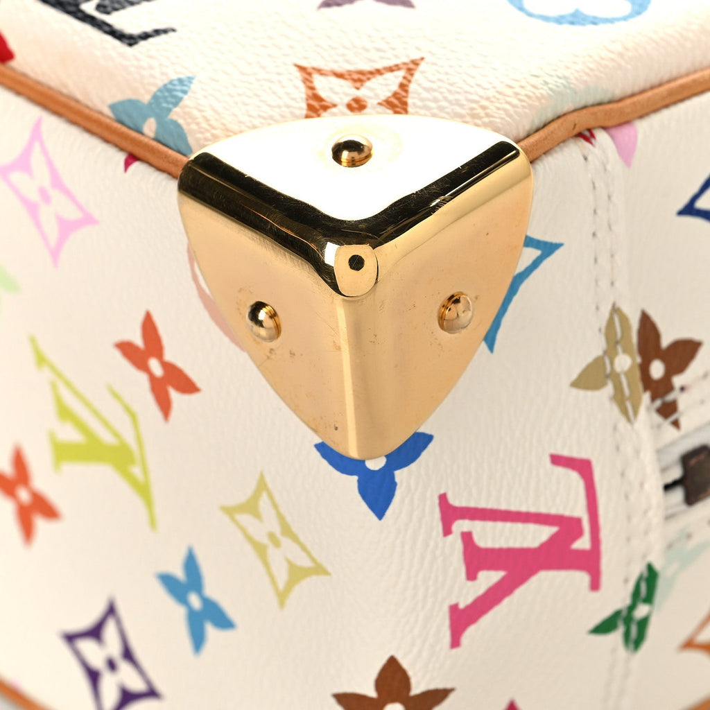 Louis Vuitton Monogram Multicolor Trouville White