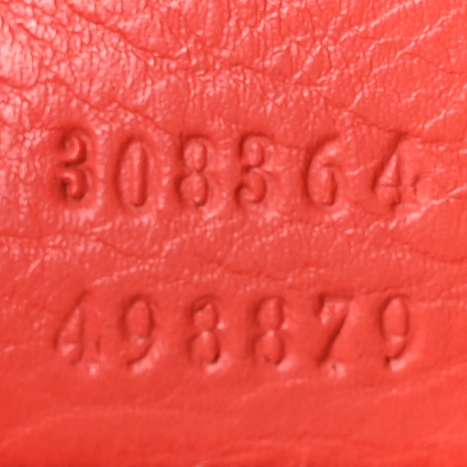 Gucci Pebbled Calfskin Small Soho Disco Bag Tabasco Red