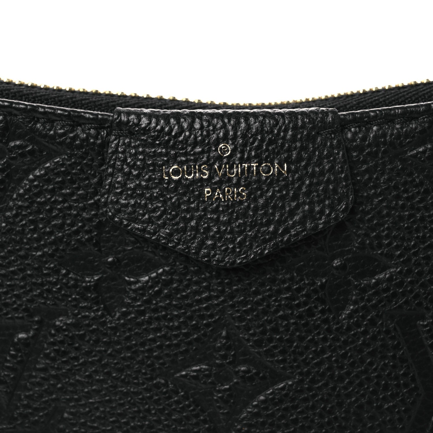 Louis Vuitton Empreinte Easy Pouch On Strap Black