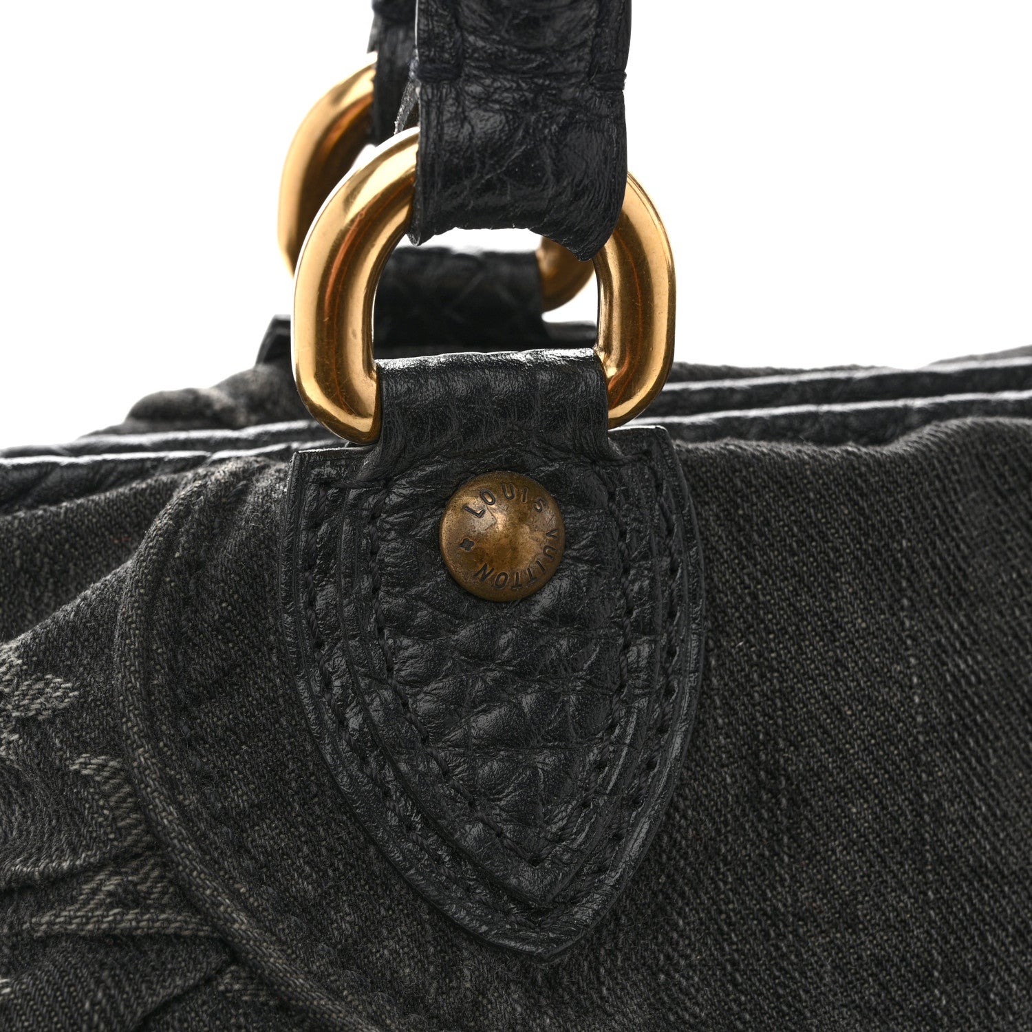 Louis Vuitton Denim Neo Cabby MM Black