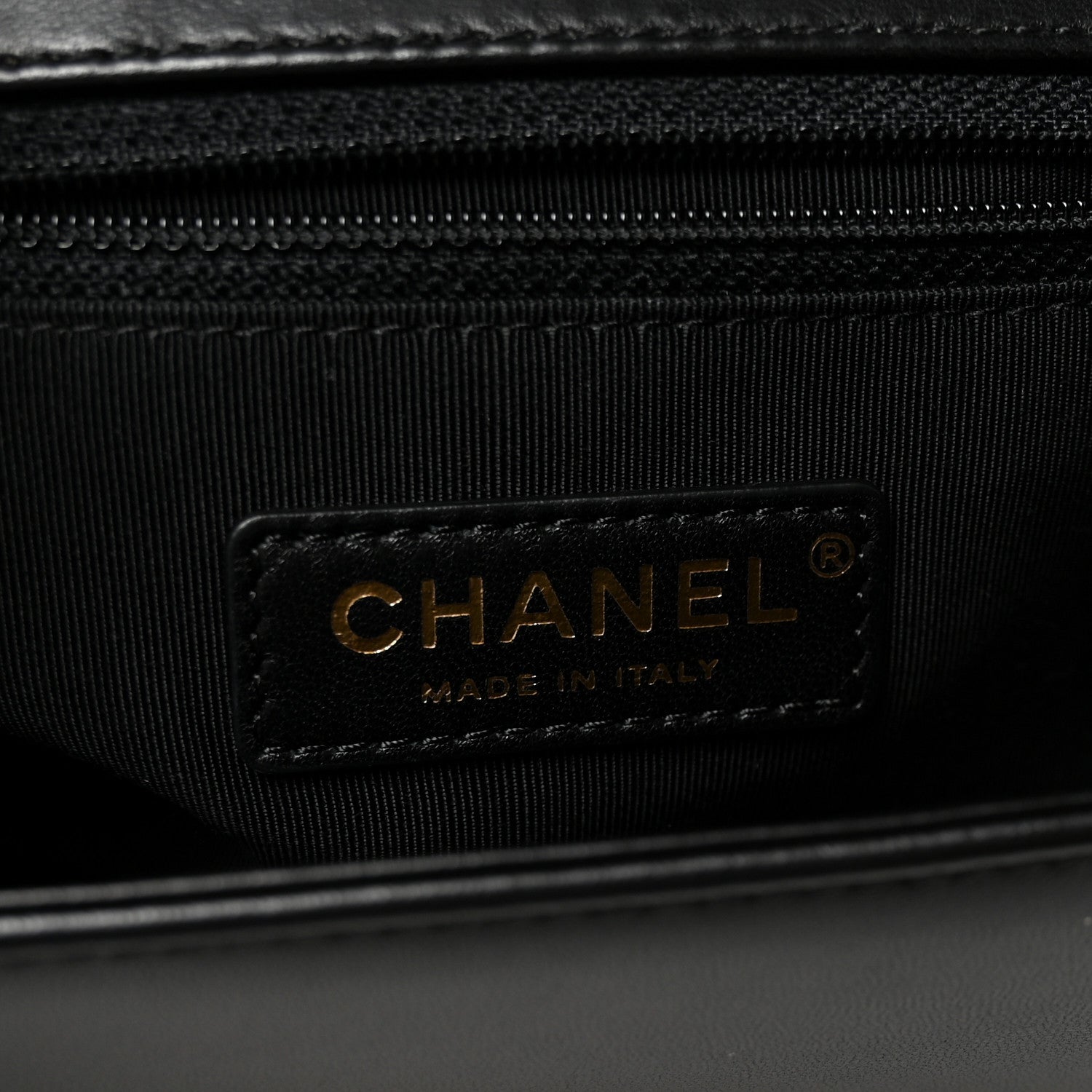 Chanel Lambskin Quilted New Medium Boy Flap Black