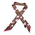 Louis Vuitton LV X TM Silk Monogram Cherry Blossom BB Bandeau Tan