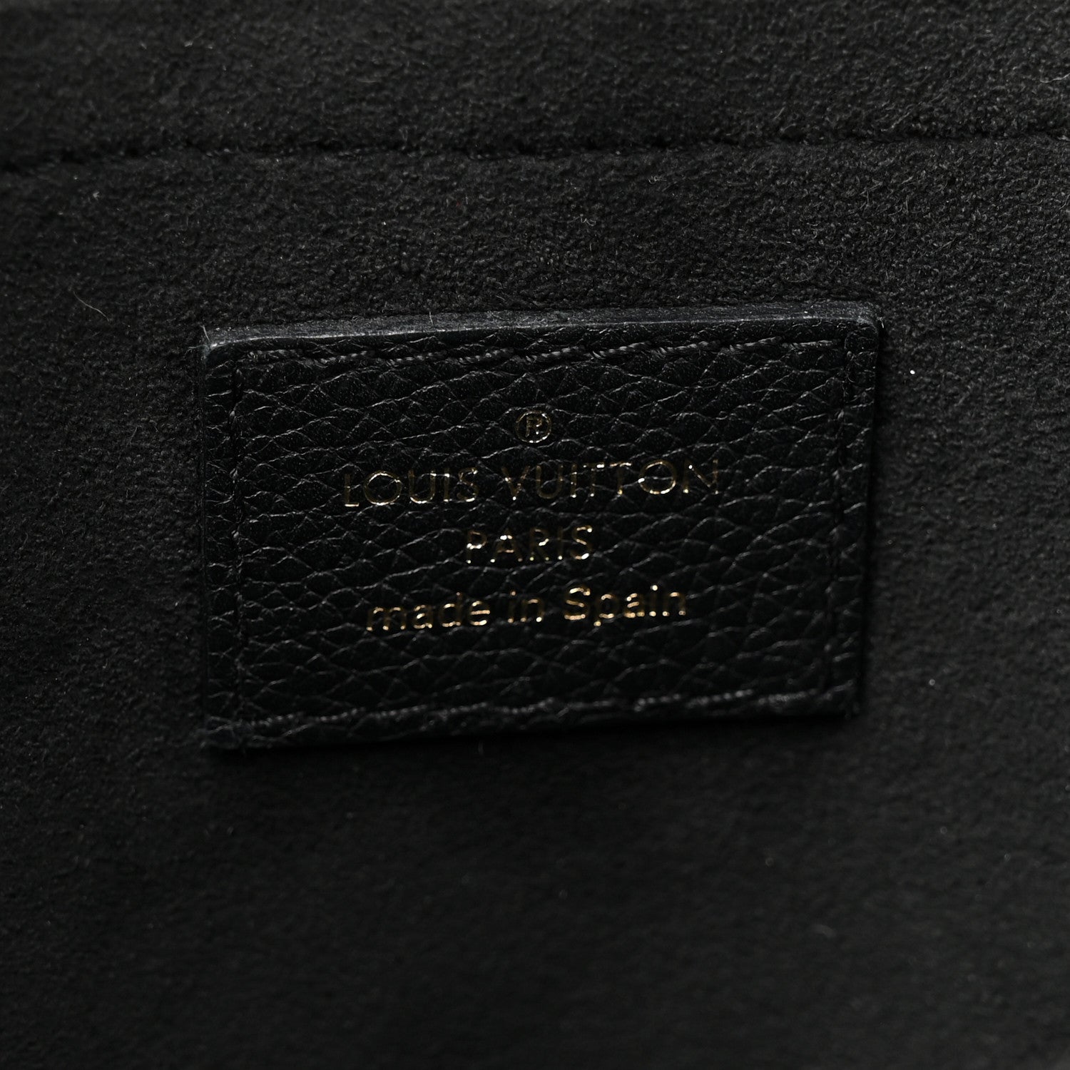 Louis Vuitton Monogram Saint Placide Black