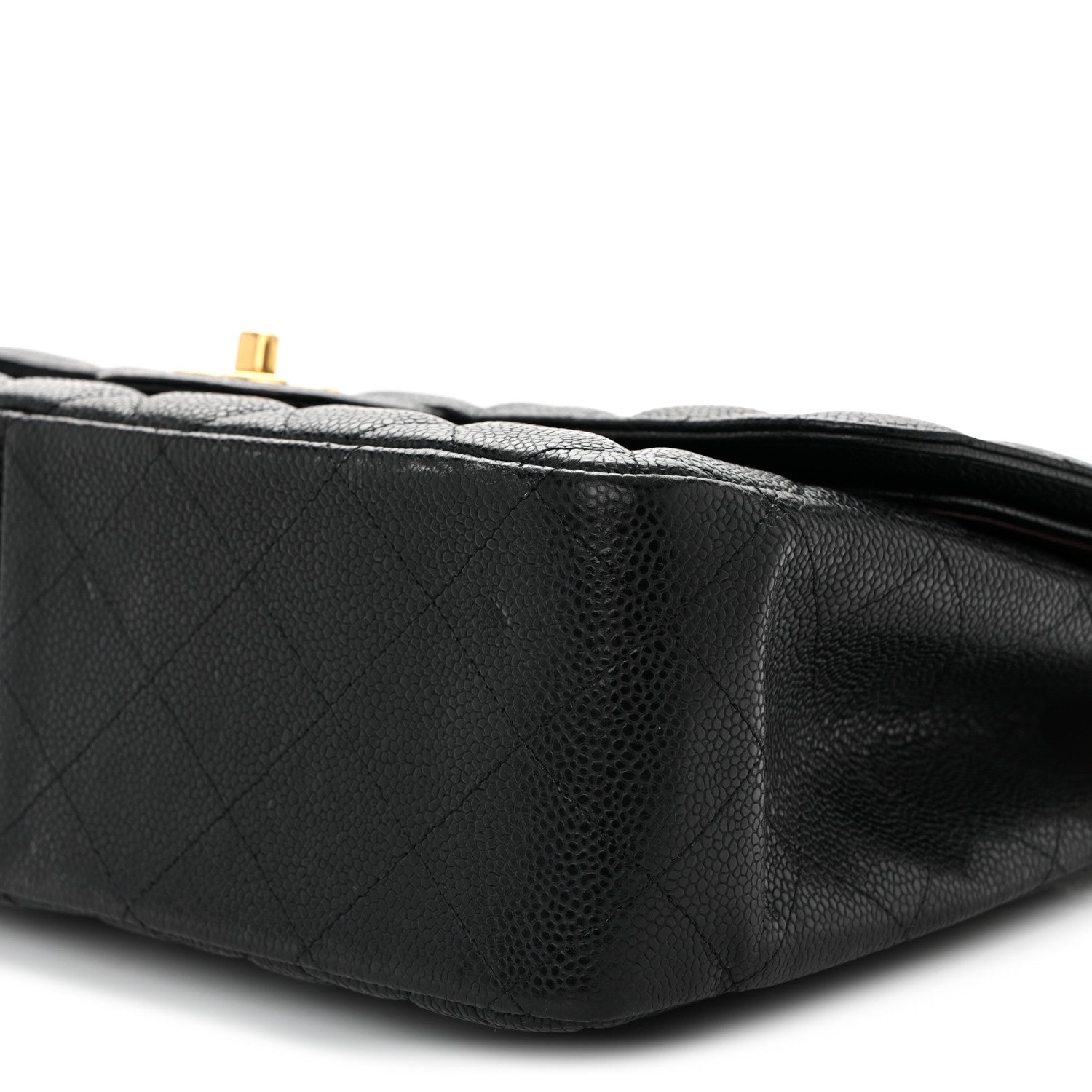 Chanel Caviar Quilted Jumbo Double Flap Black