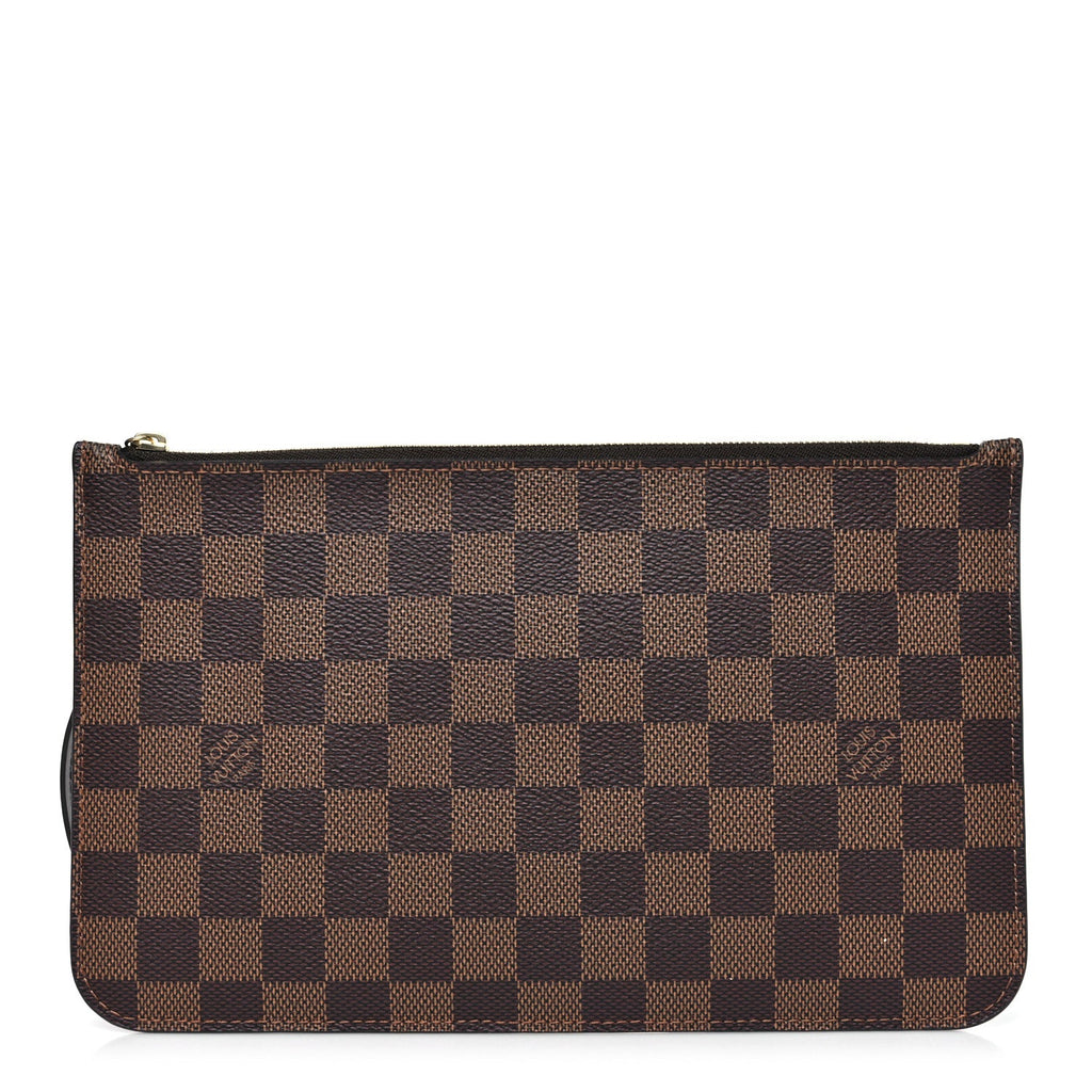 Louis Vuitton Damier Ebene Neverfull MM GM Pochette