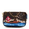 Louis Vuitton Monogram 2019 Christmas Animation Mini Venice Pochette Accessories Blue