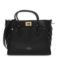 Louis Vuitton Calfskin Monogram Tufting On My Side Black