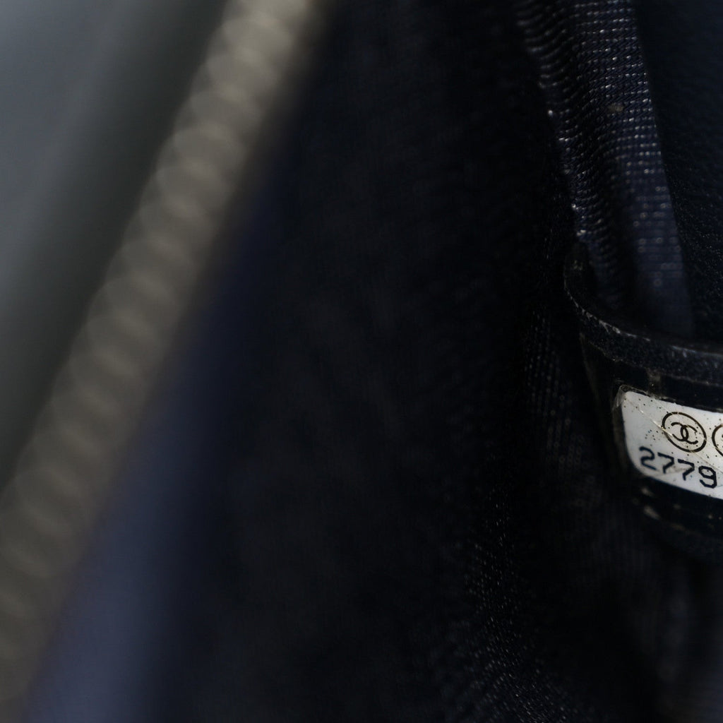 Chanel Calfskin CC Mania Camera Case Black