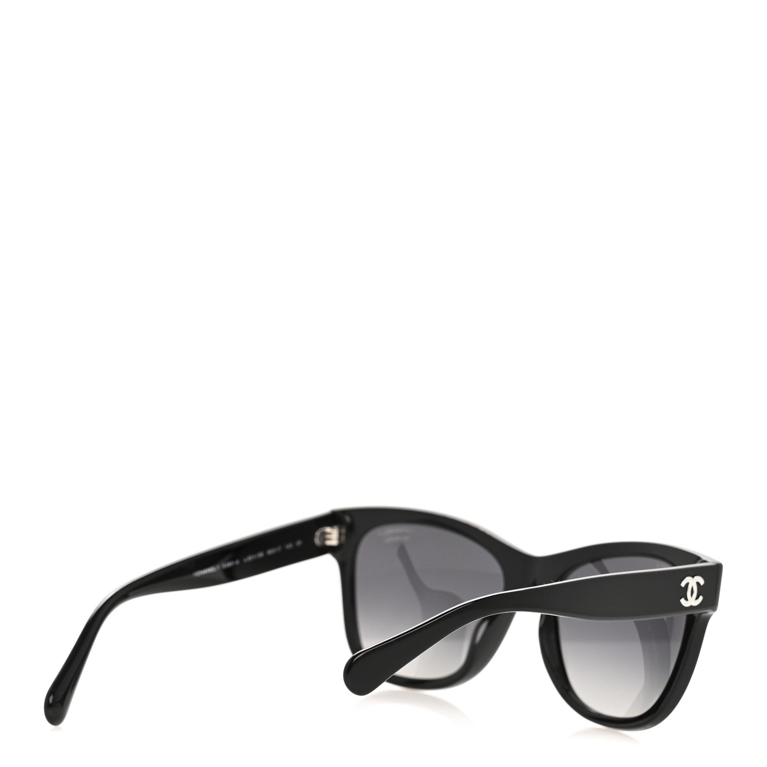 Acetate Polarized Square CC Sunglasses 5380 Black