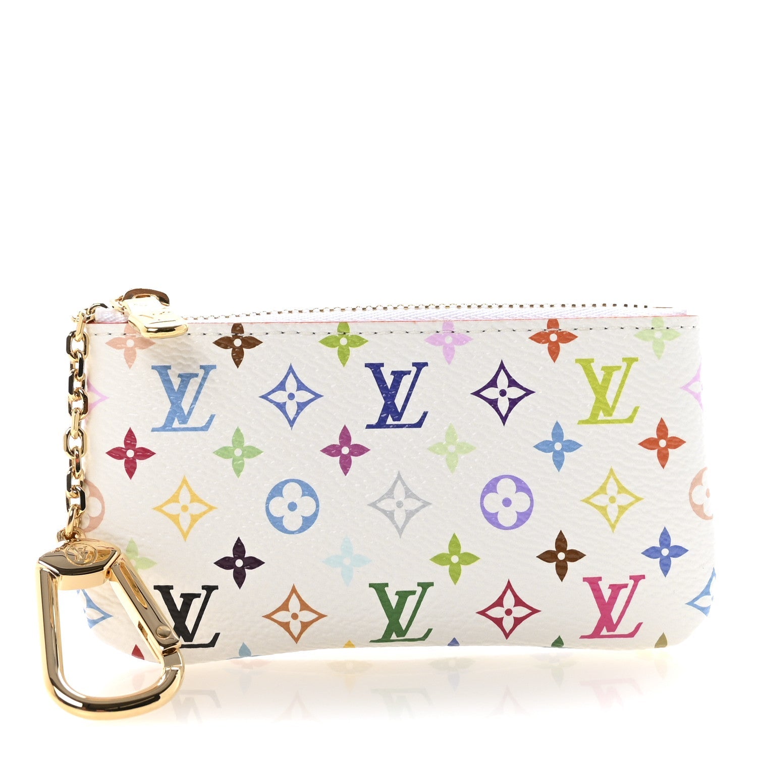 Louis Vuitton LV X TM Monogram Multicolor Key Pouch White