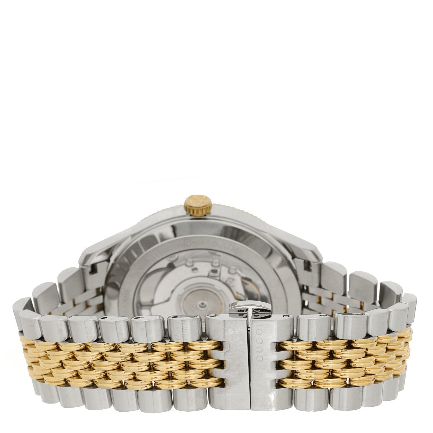 Gucci Stainless Steel 40mm G-Timeless Two Tone Charm Automatic Watch