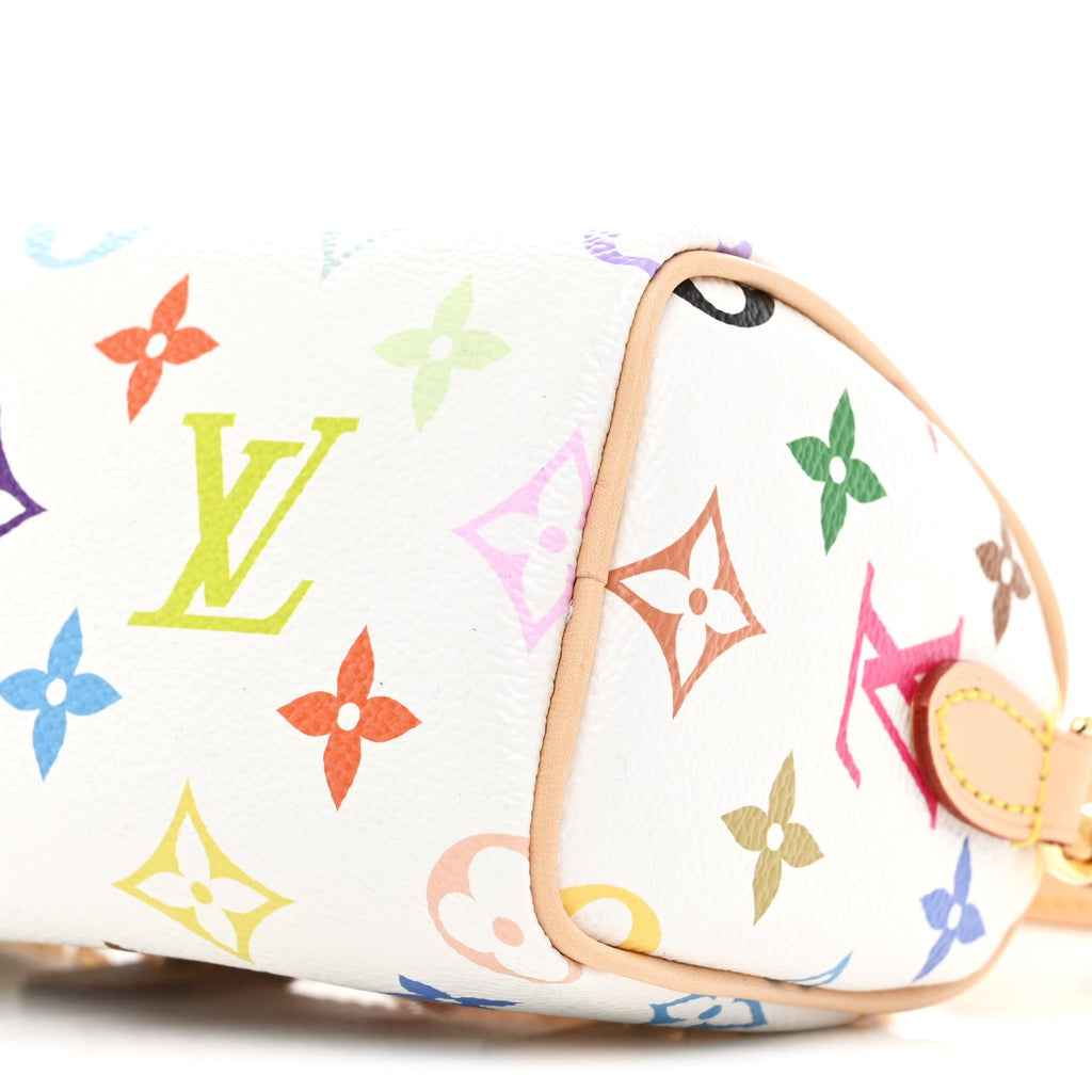 Louis Vuitton LV X TM Monogram Multicolor Nano Speedy White
