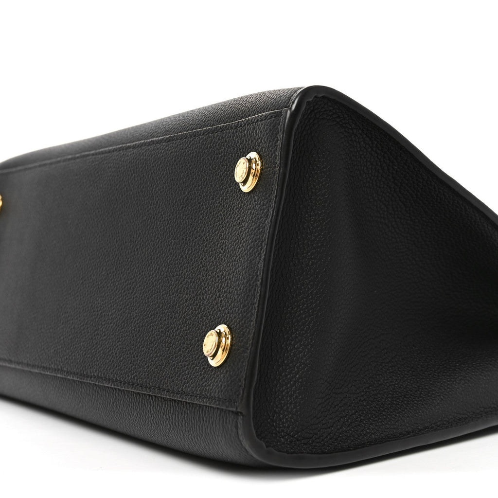 Louis Vuitton Taurillon City Steamer MM Black
