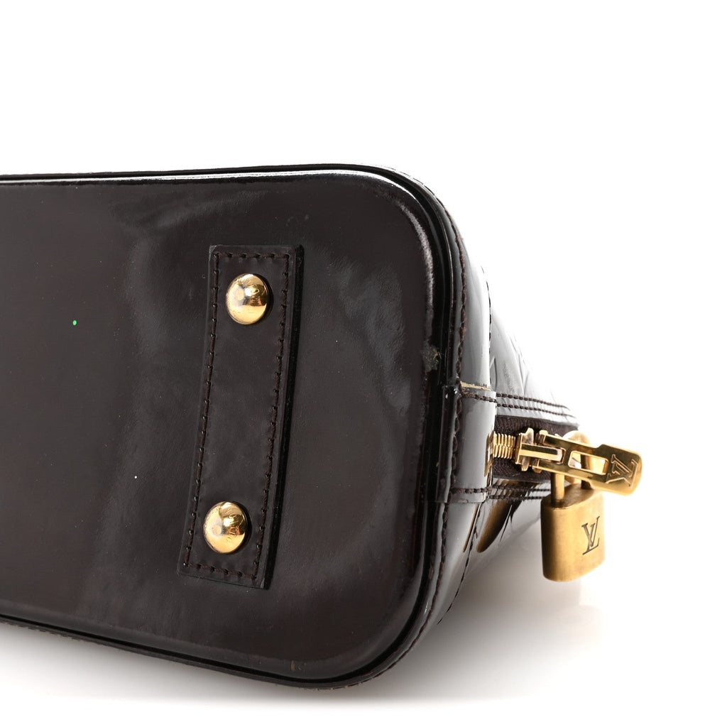 Louis Vuitton Vernis Alma BB Amarante