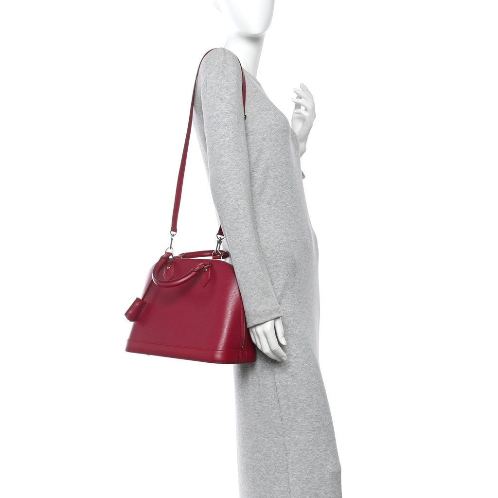 Louis Vuitton Epi Alma PM Fuchsia