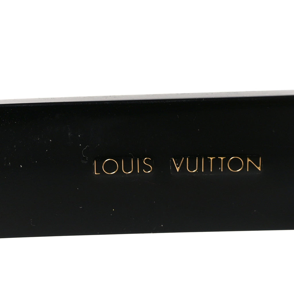 Louis Vuitton Acetate LV Moon Rectangle Sunglasses Z1653E Black