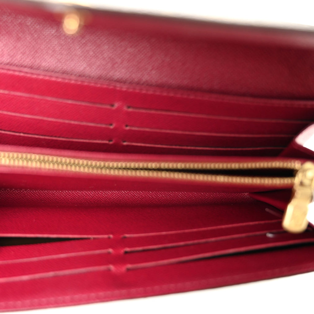 Louis Vuitton Monogram Sarah Wallet NM Fuchsia