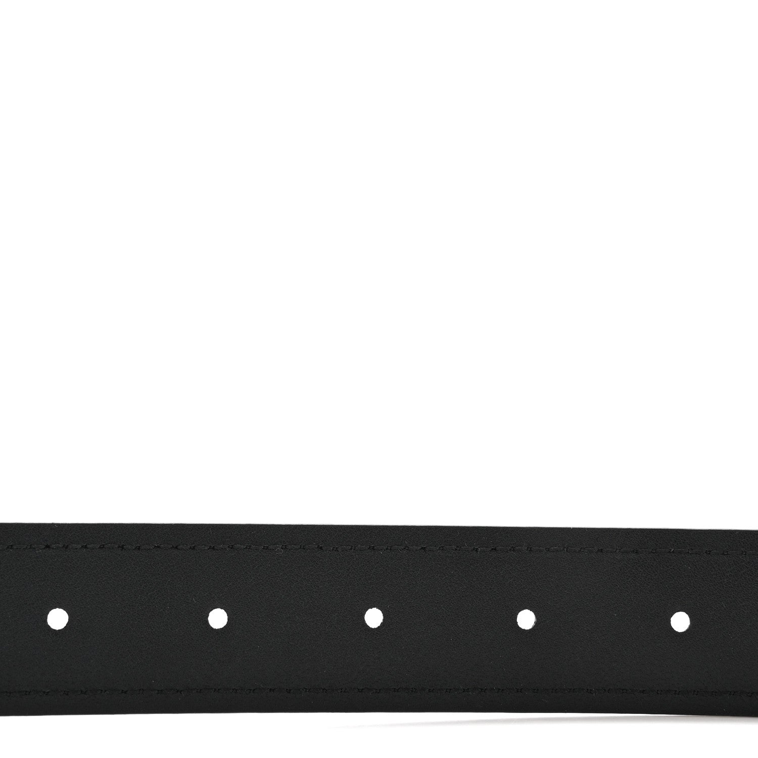 Gucci Lux Calfskin Blondie Interlocking G 30mm Belt 110 44 Black