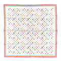 Louis Vuitton LV X TM Silk Monogram Multicolor Square Scarf 90 White