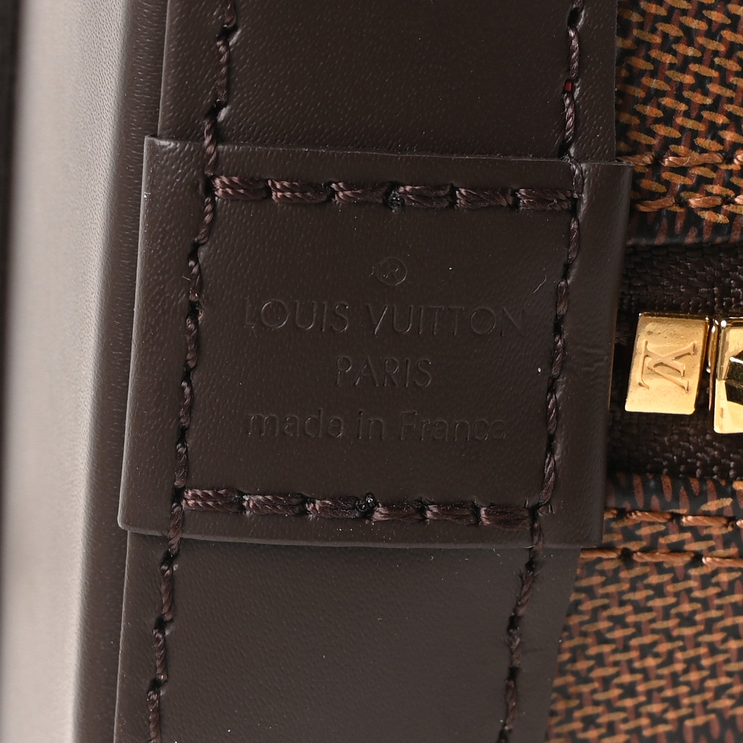 Louis Vuitton Damier Ebene Alma BB