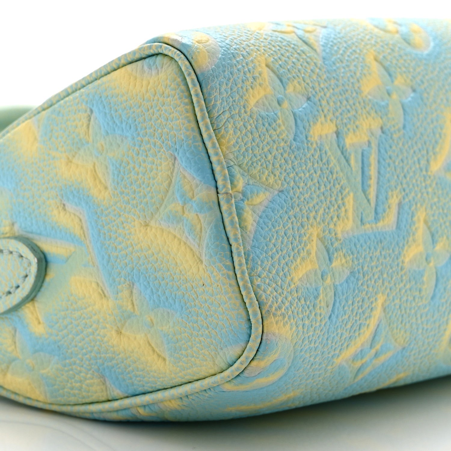 Louis Vuitton Empreinte Monogram Summer Stardust Nano Speedy Water Green