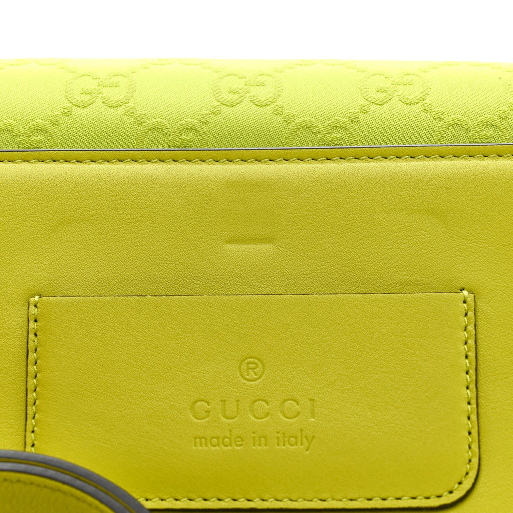 Gucci Monogram Go Small Shoulder Bag Firefly