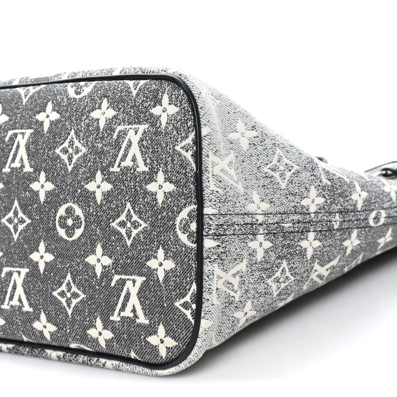 Louis Vuitton Denim Monogram Jacquard Neverfull MM Grey