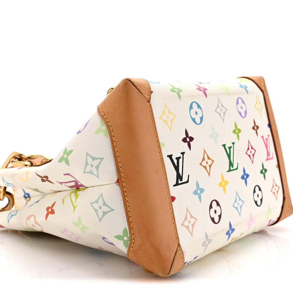 Louis Vuitton Monogram Multicolor Audra White