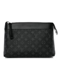 Louis Vuitton Monogram Eclipse Pochette Voyage Souple