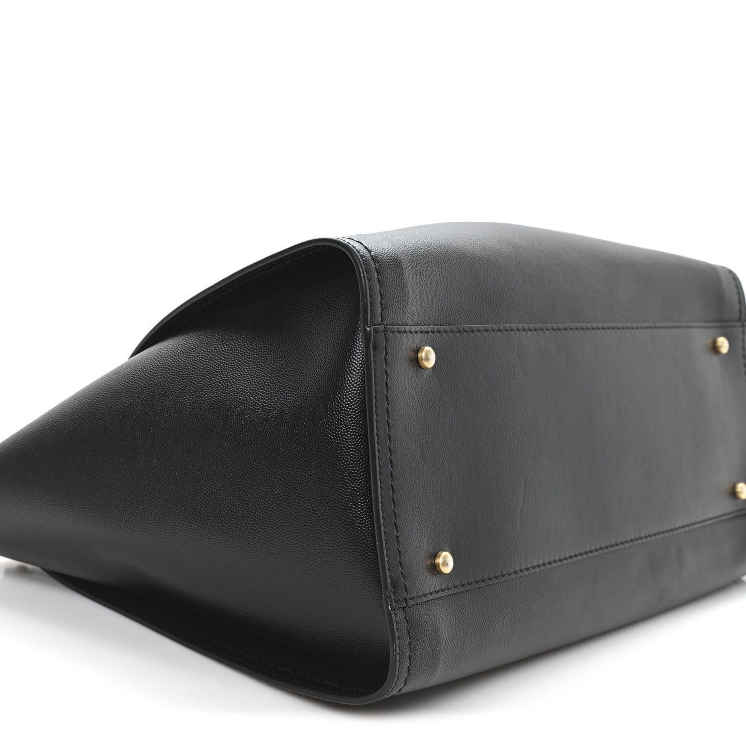 Chanel Caviar Medium Studded Deauville Tote Black