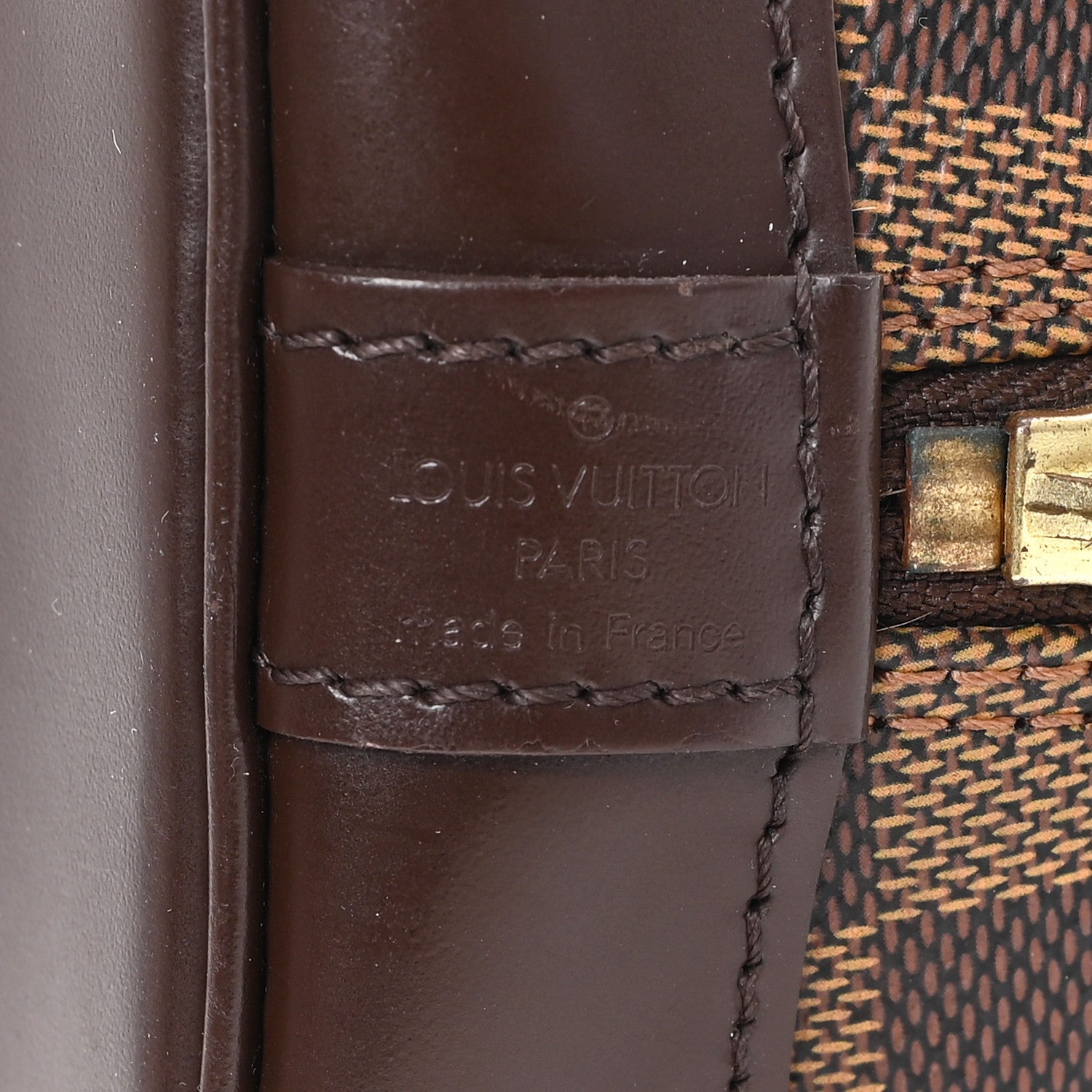 Louis Vuitton Damier Ebene Alma PM