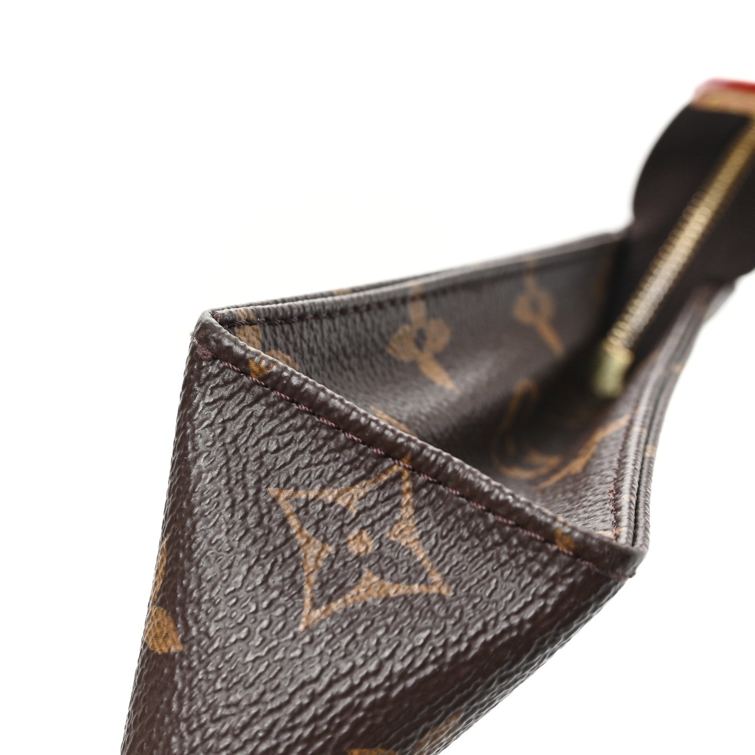 Louis Vuitton Monogram Toiletry Pouch 19 Red
