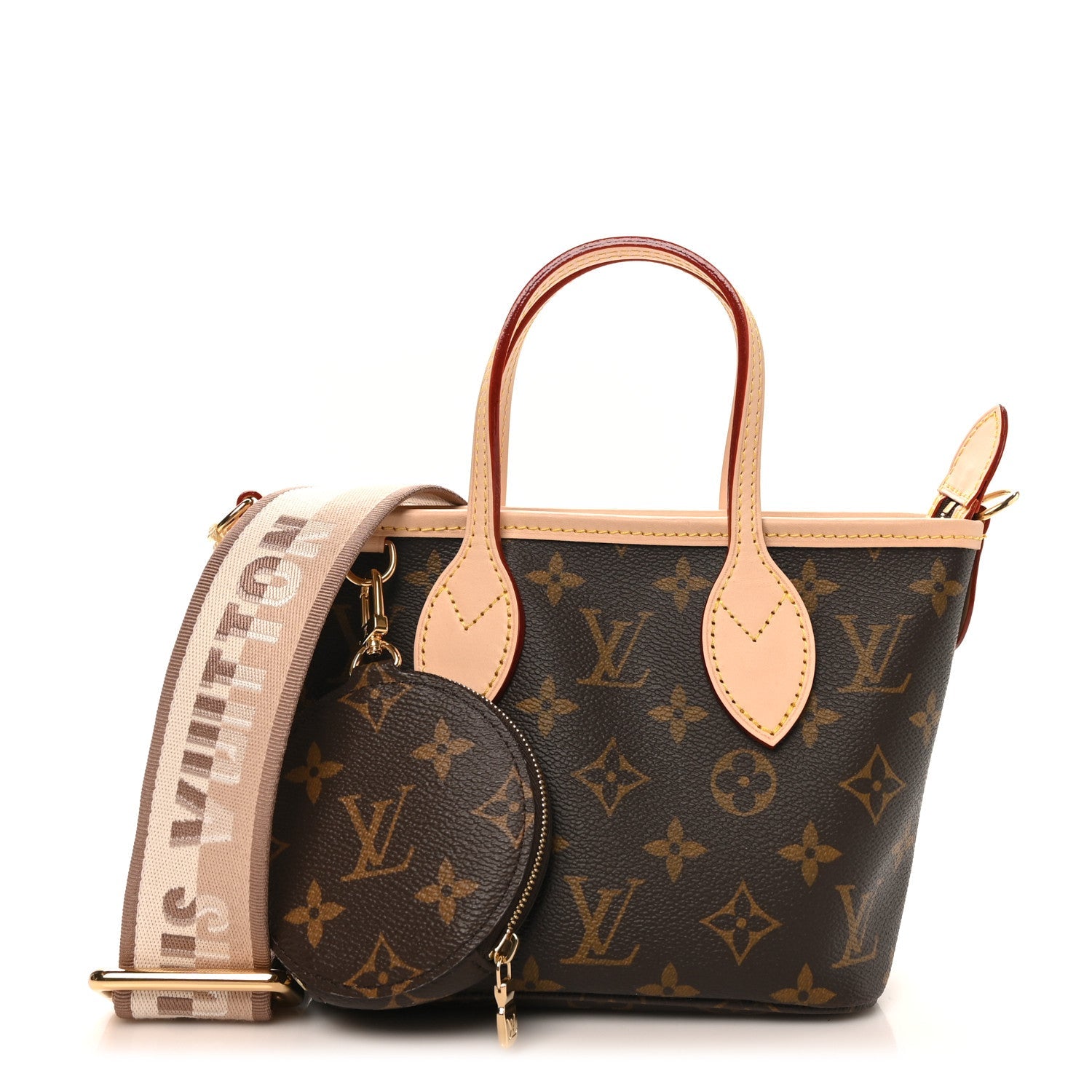 Louis Vuitton Monogram Neverfull BB Beige