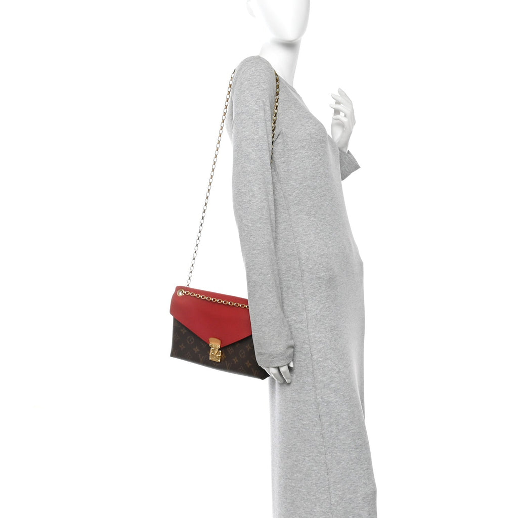 Louis Vuitton Monogram Pallas Chain Cherry