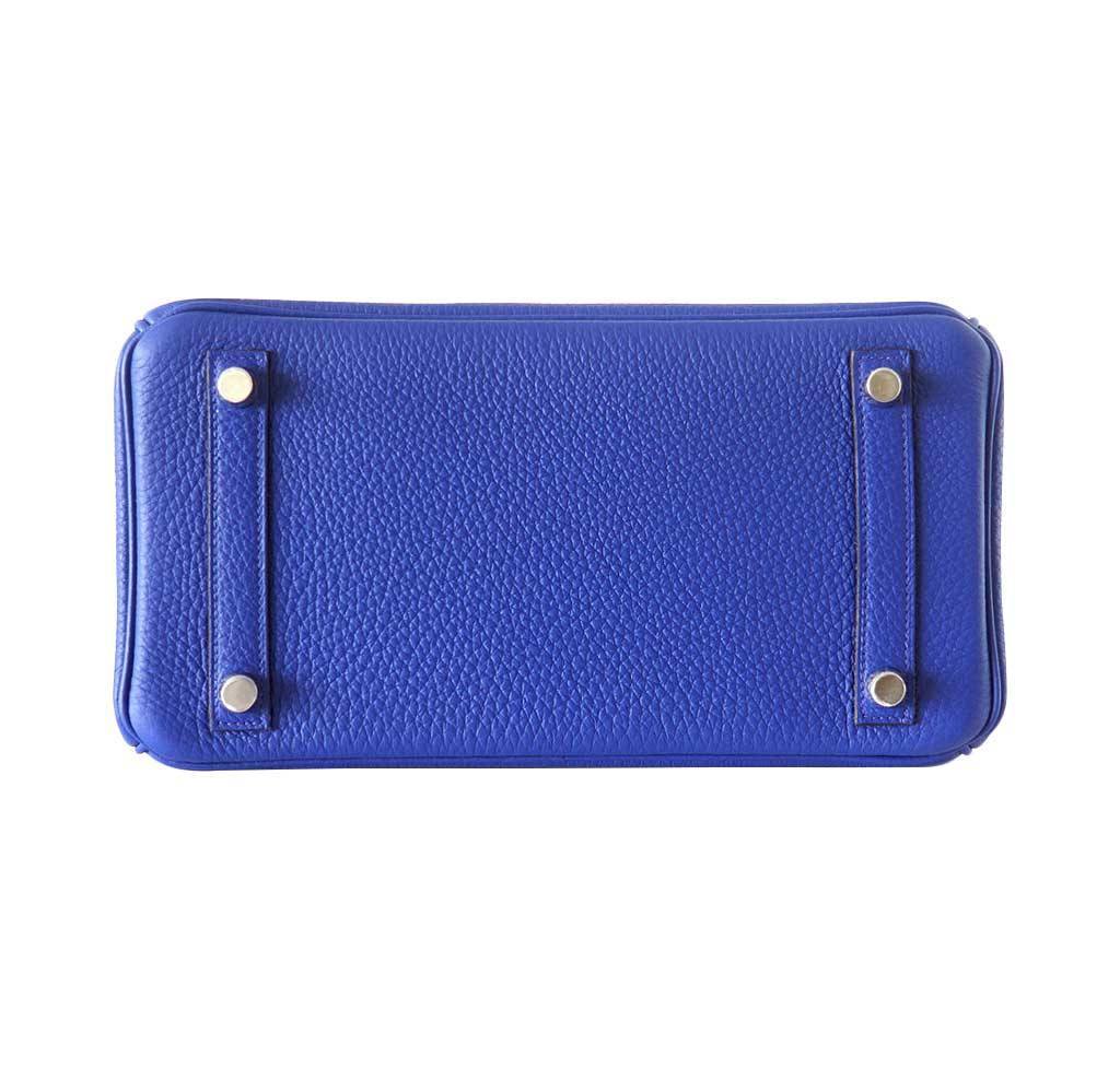 Hermès Birkin 25 Bleu Electric Bag