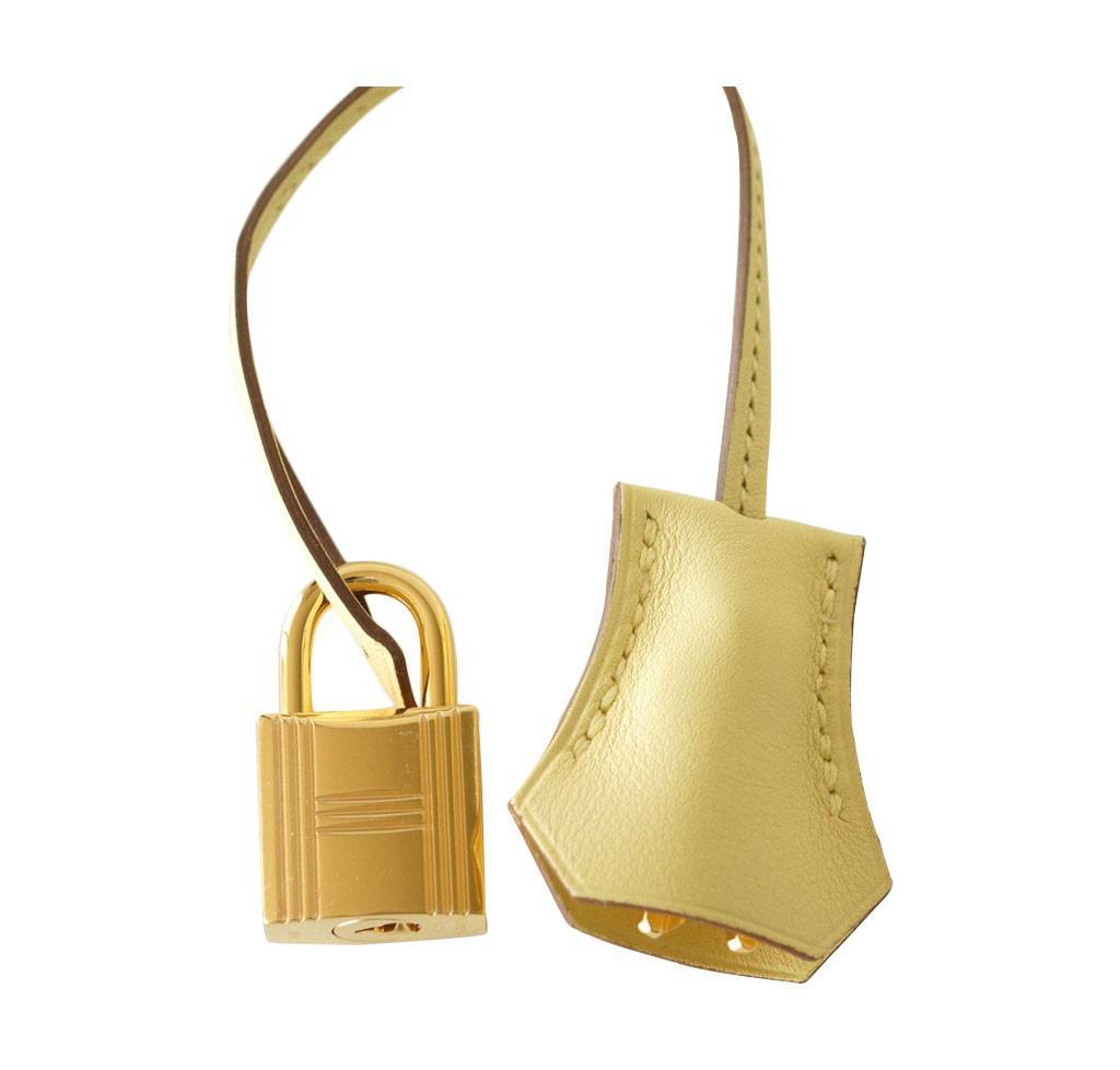 Hermès Birkin 25 Jaune Poussin Bag