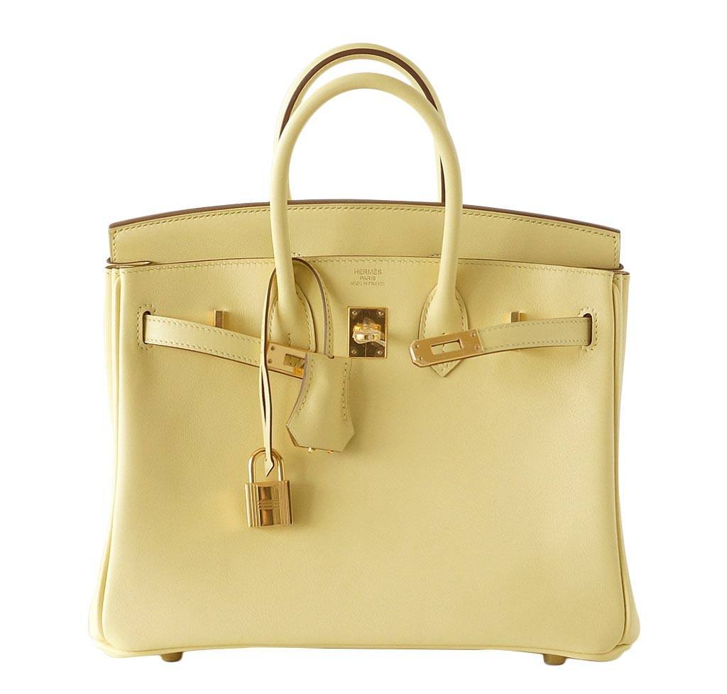 Hermès Birkin 25 Jaune Poussin Bag