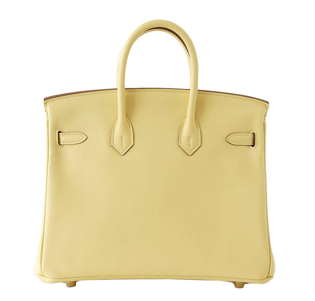 Hermès Birkin 25 Jaune Poussin Bag