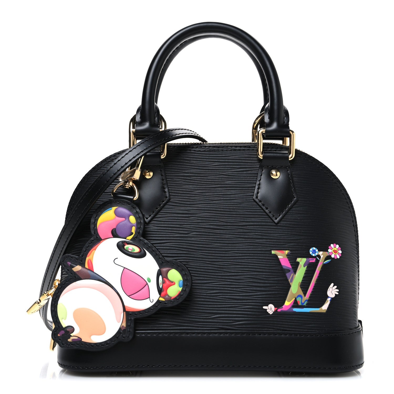 Louis Vuitton LV X TM Epi Alma BB Black