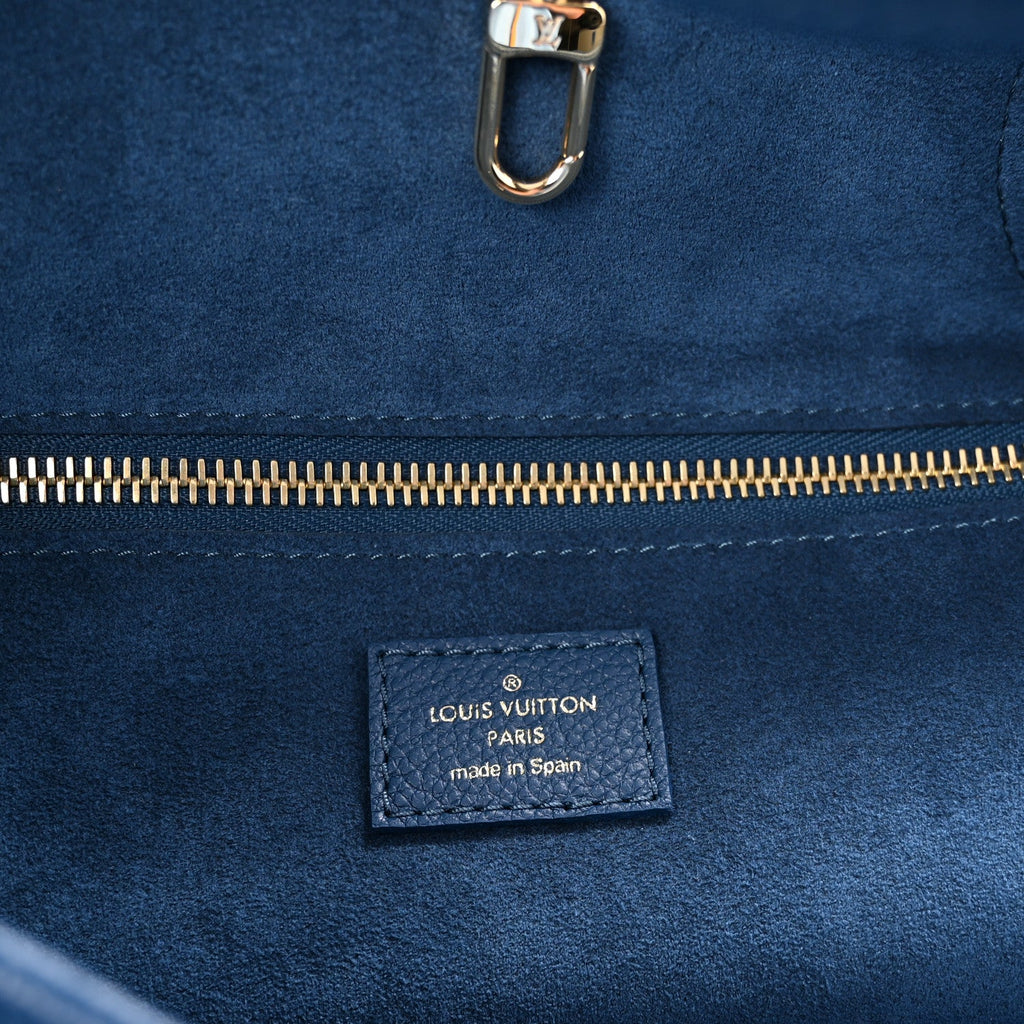Louis Vuitton Empreinte Monogram Giant Neverfull MM Degrade Bleu