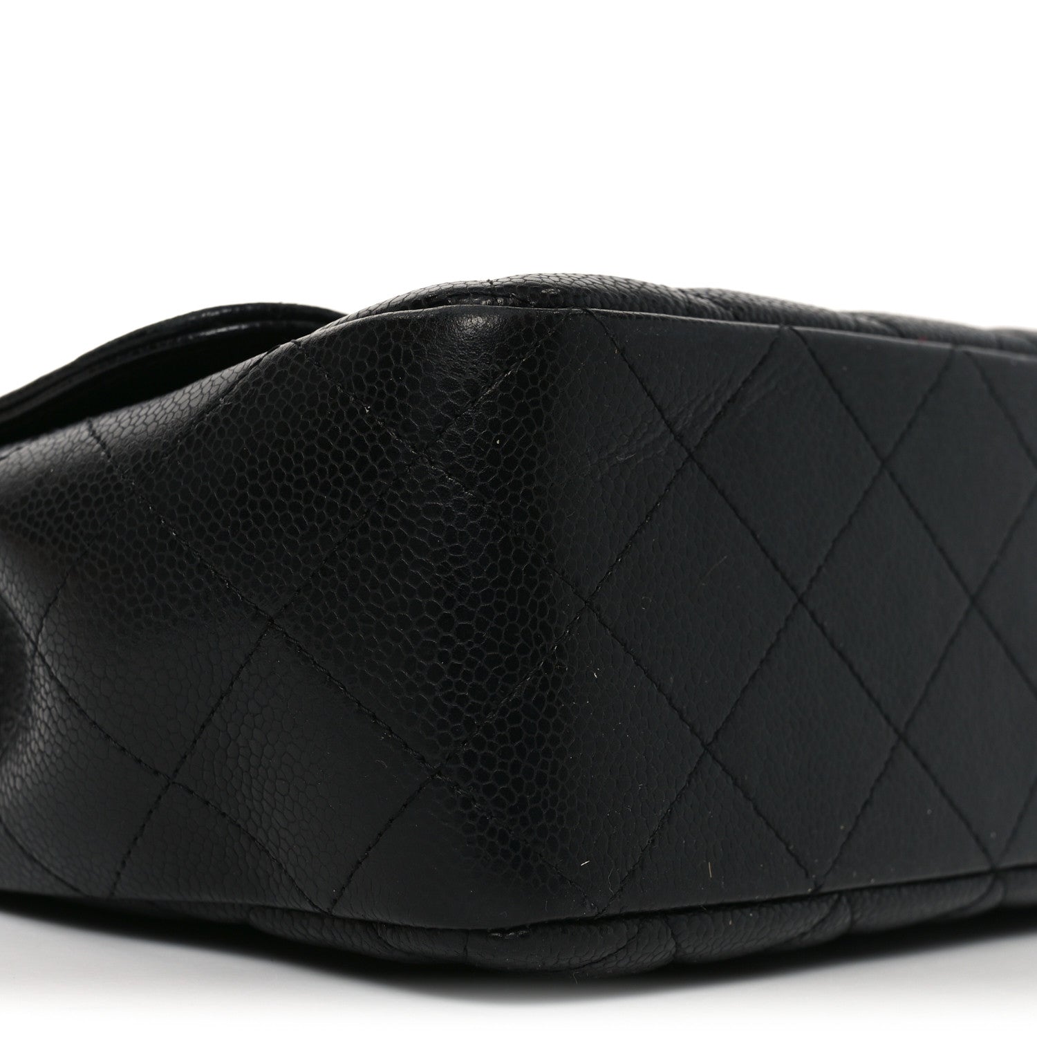 Chanel Caviar Quilted Jumbo Single Flap Black