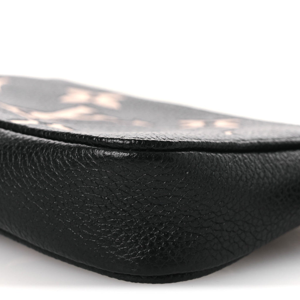 Louis Vuitton Empreinte Monogram Giant Mini Pochette Accessories Black