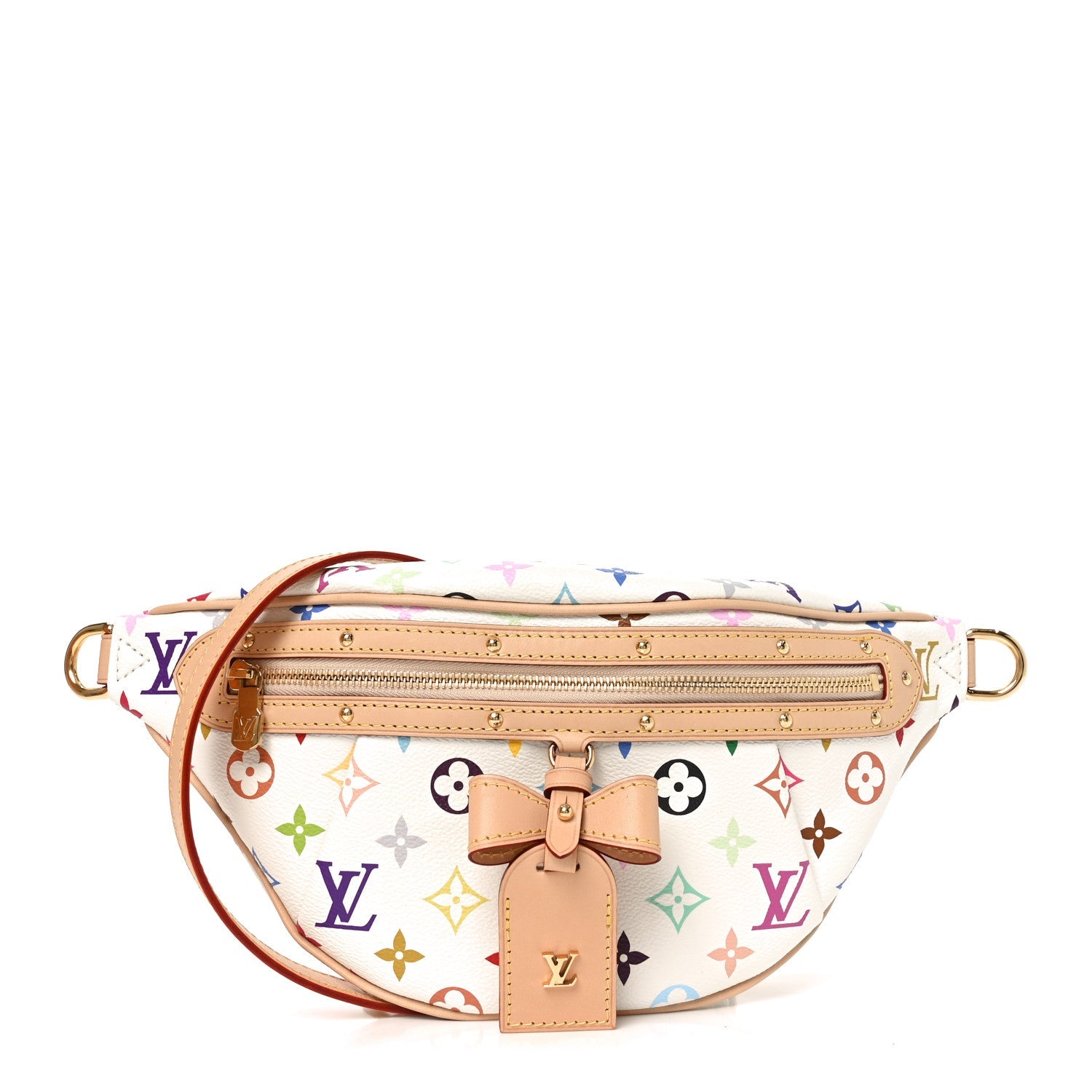 Louis Vuitton LV X TM Monogram Multicolor High Rise Bumbag White
