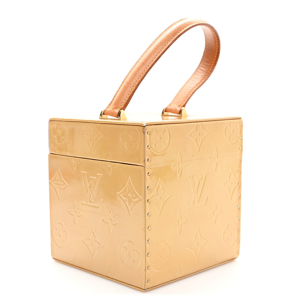 Louis Vuitton Vernis Bleecker Box Beige