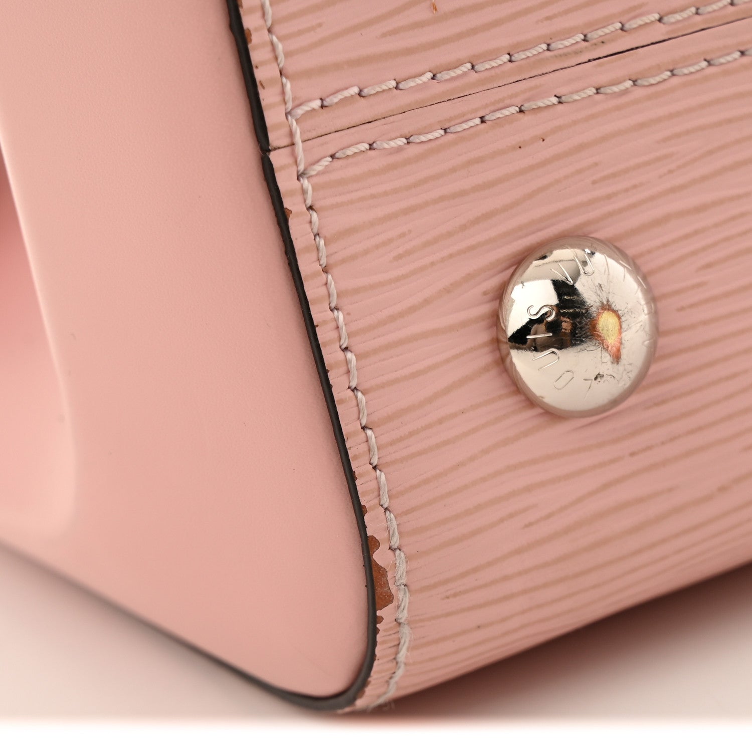 Louis Vuitton Epi Cluny BB Rose Ballerine