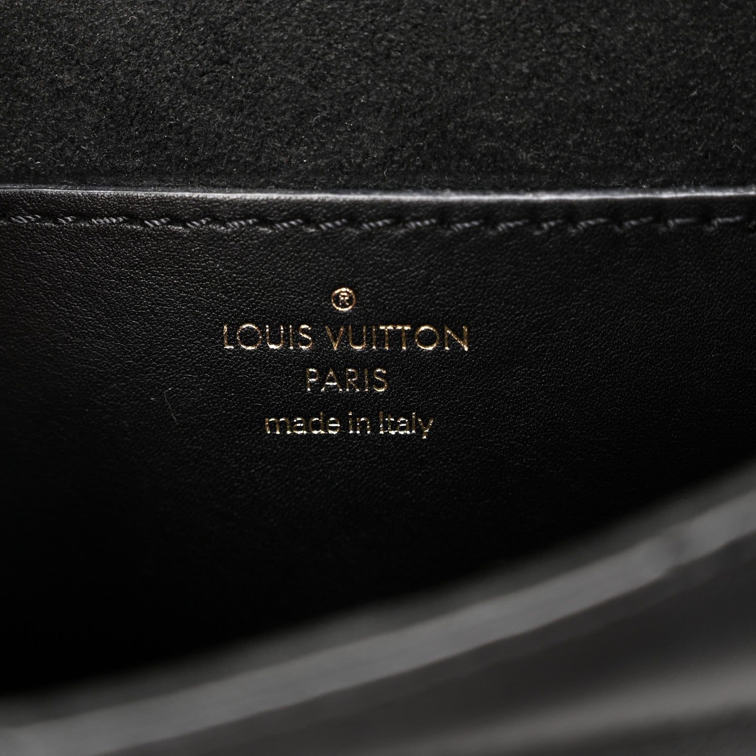 Louis Vuitton Calfskin New Wave Multi Pochette Black