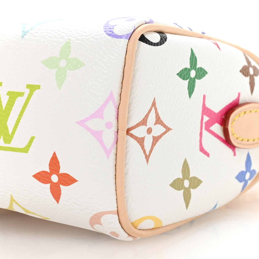 Louis Vuitton LV X TM Monogram Multicolor Nano Speedy White