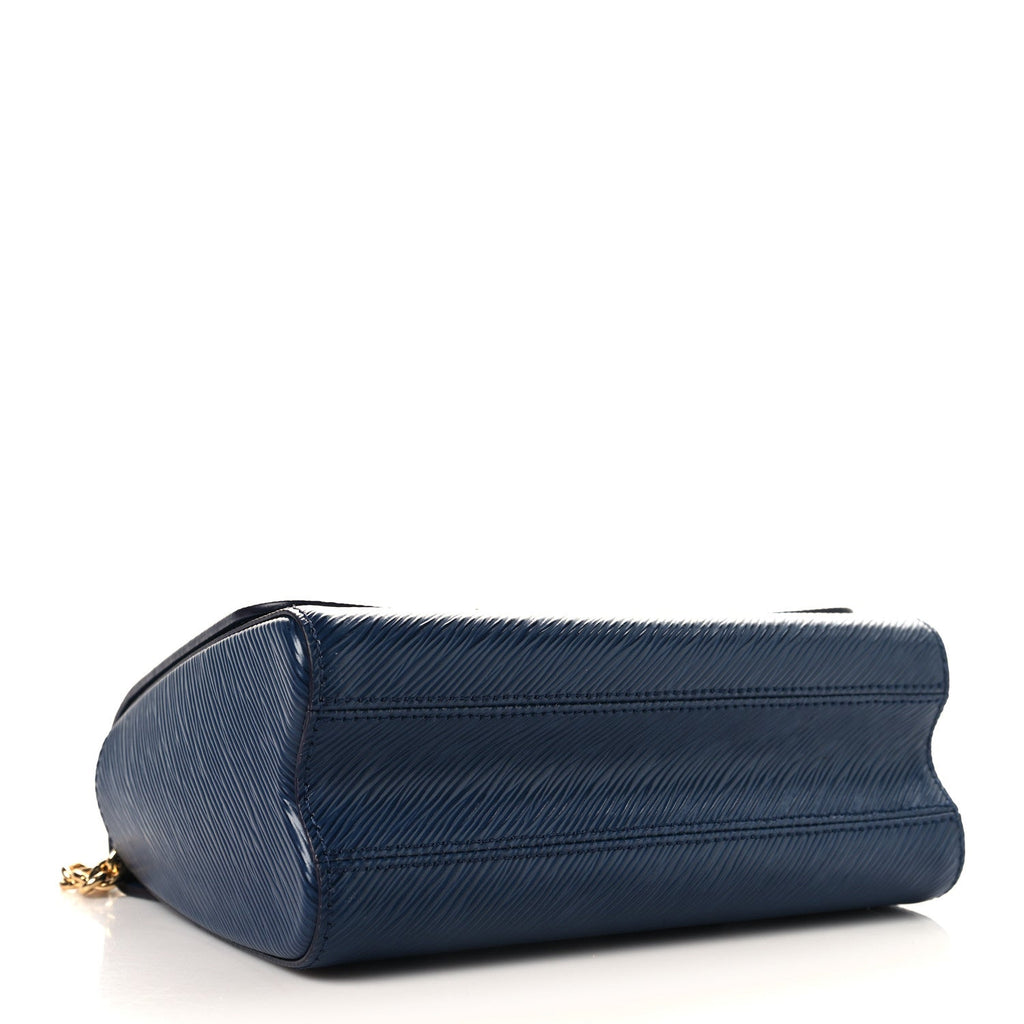 Louis Vuitton Epi Twist Shoulder Bag MM Indigo